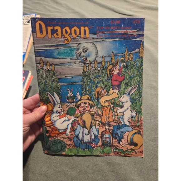 Tsr Other - Dragon Magazine Issue 79 November 1983 TSR Dungeons & Dragons Top Secret Module